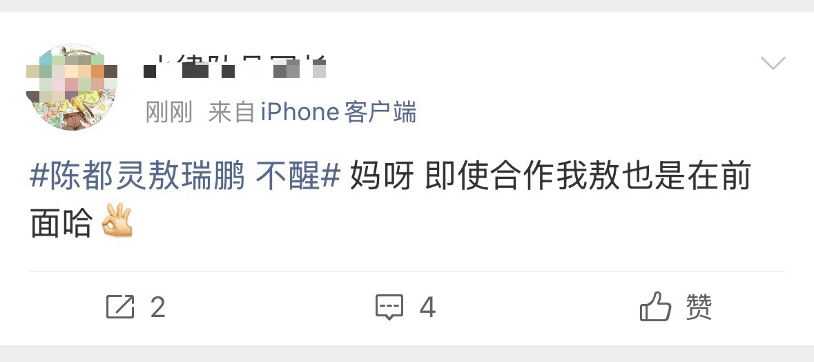 陈都灵敖瑞鹏 不醒这不现在只是网传吗就开始争上了 
