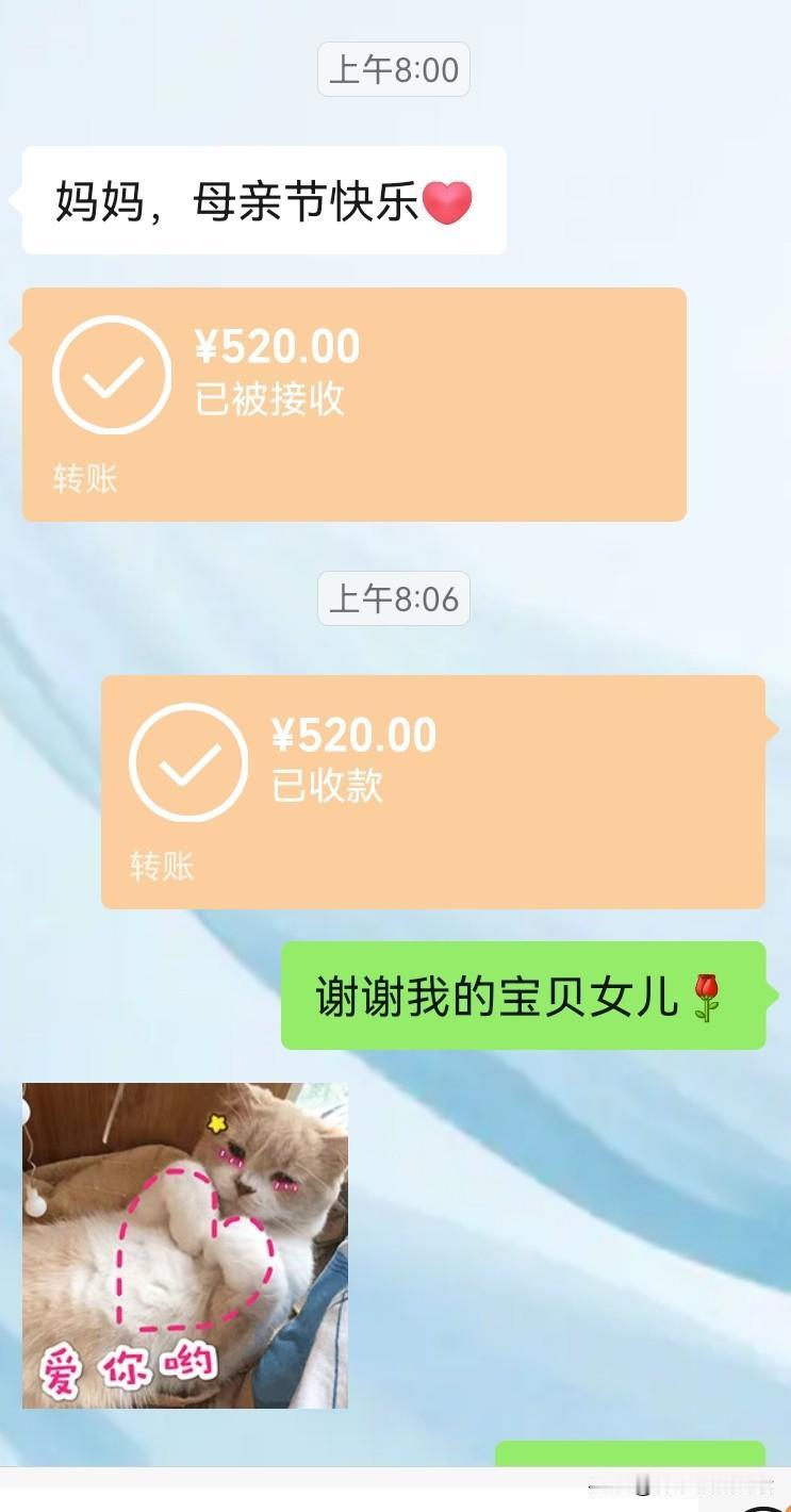 昨天是母亲节，打开手机满屏都是晒礼物晒花的，雇主家的儿子给妈妈在网上订了一束花，