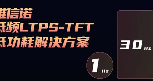 CPU|维信诺发布全球首个低频LTPS-TFT低功耗解决方案