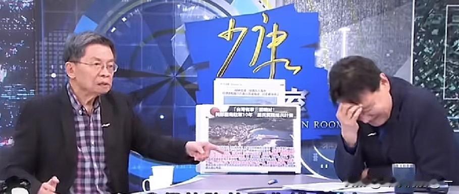 近日，在《少康战情室》里，沈富雄对着赵少康直接来了一波“灵魂拷问”。他一上来就亮