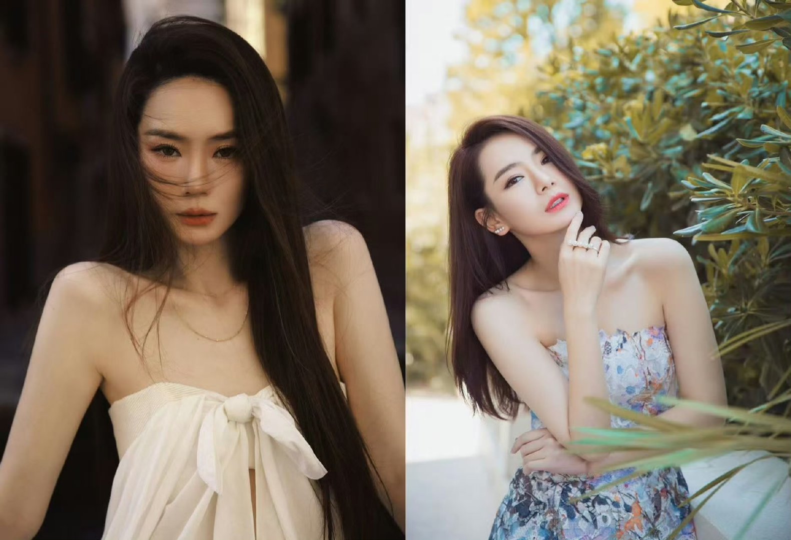 戚薇九年前vs九年后戚薇给粉丝做了个网盘戚薇新旧造型对比反差感十足，时隔多年气质