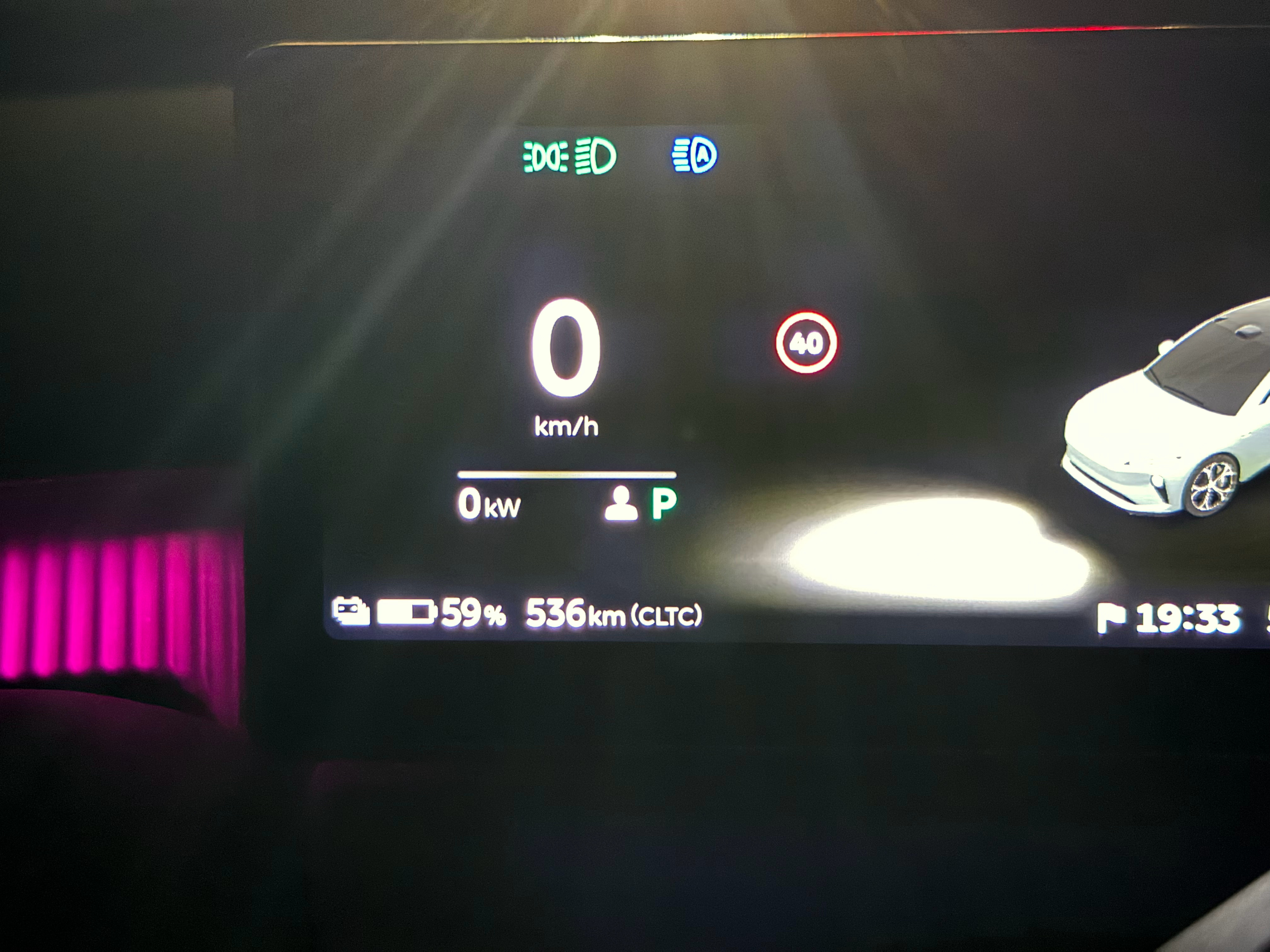 兄弟们，电量剩 59%，CLTC 续航还有 534km，牛吗[坏笑][坏笑][坏