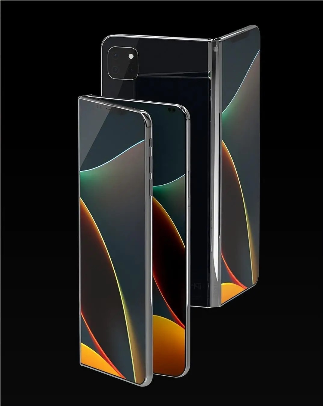 iPhone折叠屏如果跟三星的设计方案一样的话，续航很成问题啊。实际上是三块屏幕