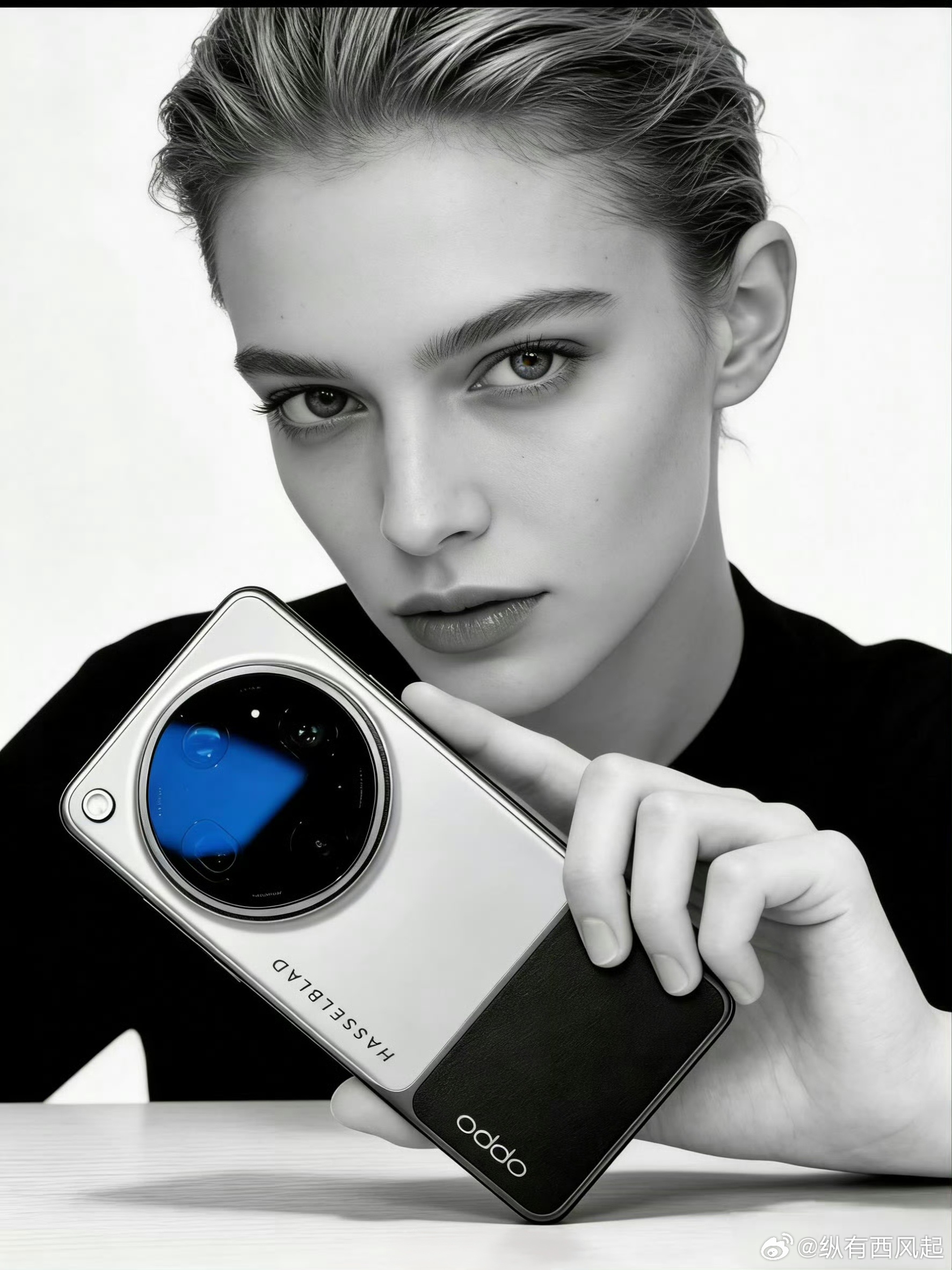 这AI生成的OPPO Find X9 Ultra也挺帅的啊 