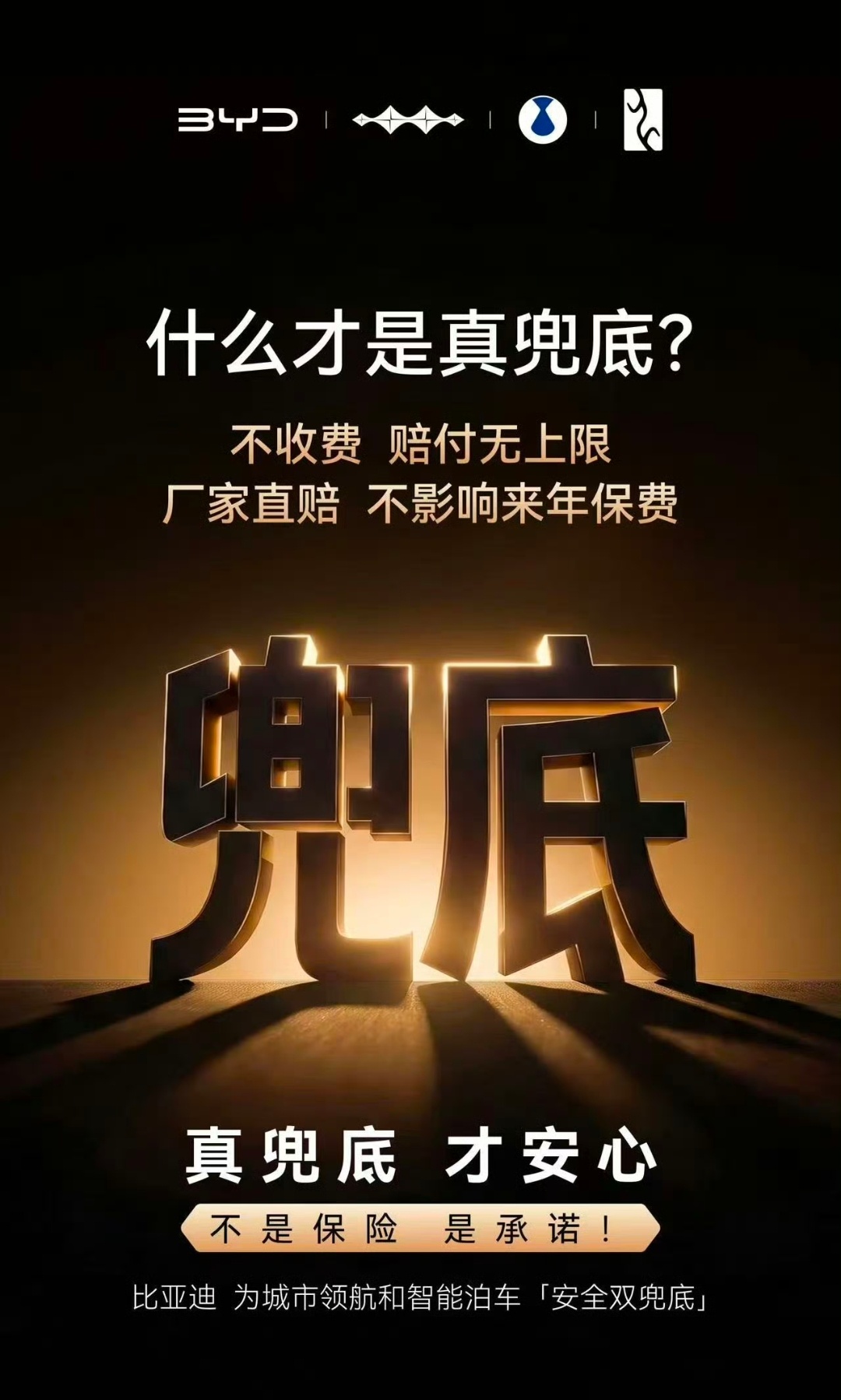 你看看，比亚迪这才是格局，其他汽车品牌什么时候跟上