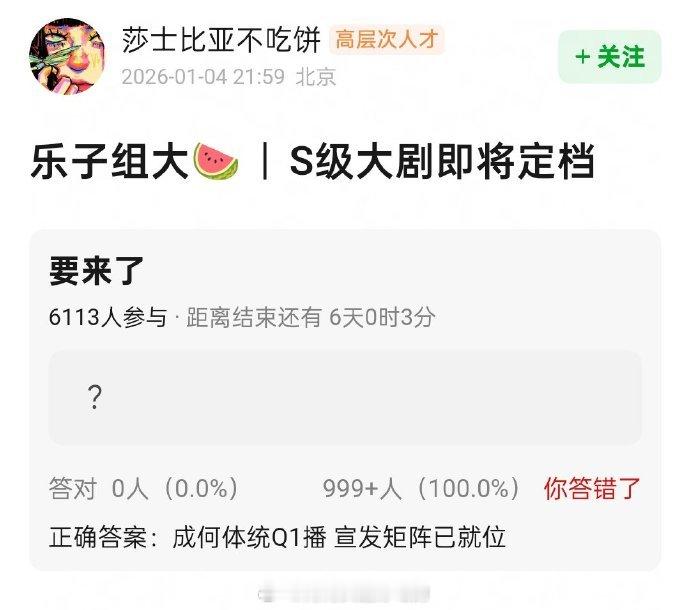 王楚然 丞磊《成何体统》 Q1播看了路透，这部是真的想看 