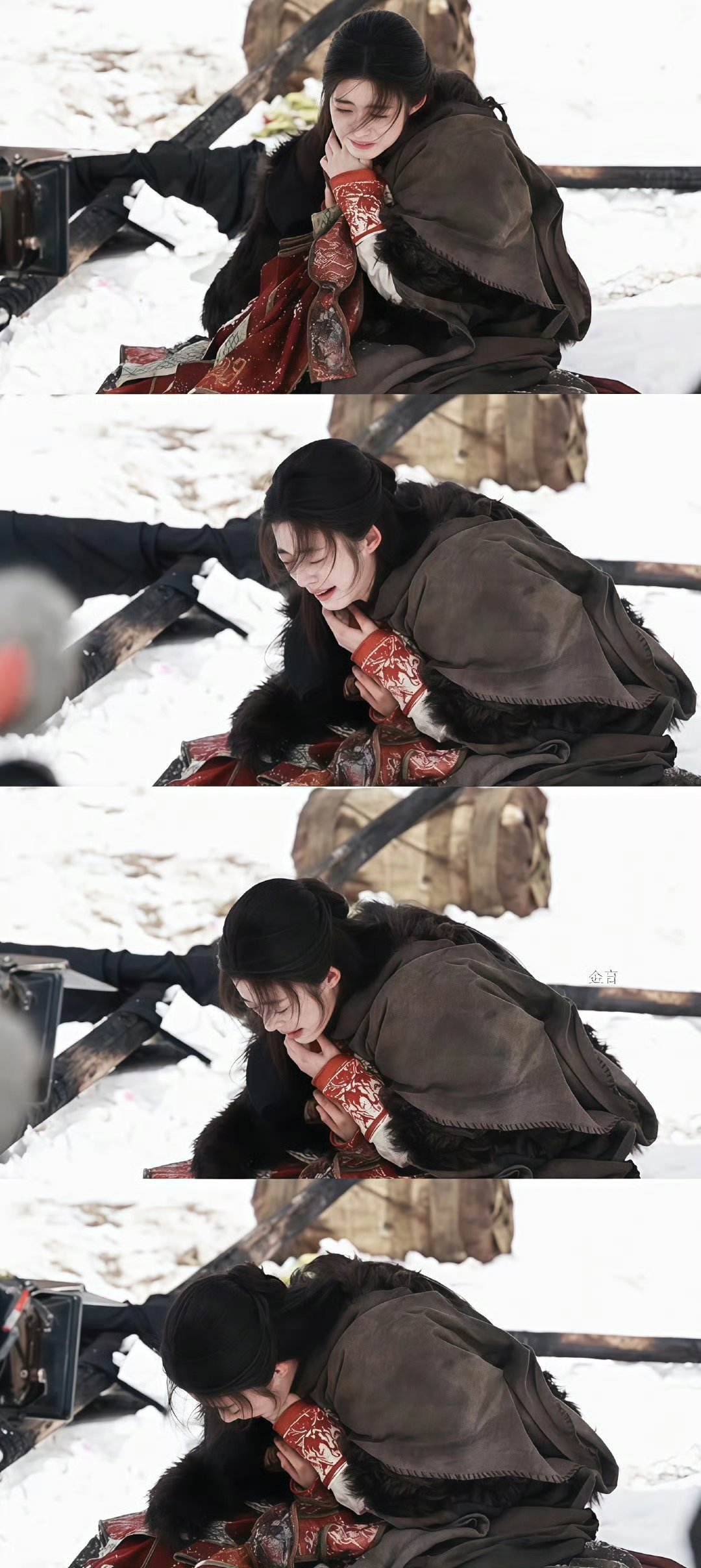 黄杨钿甜新剧被鞭刑梦回小楚乔 看到黄杨钿甜浑身是伤趴在地上，那个倔强的眼神直接让