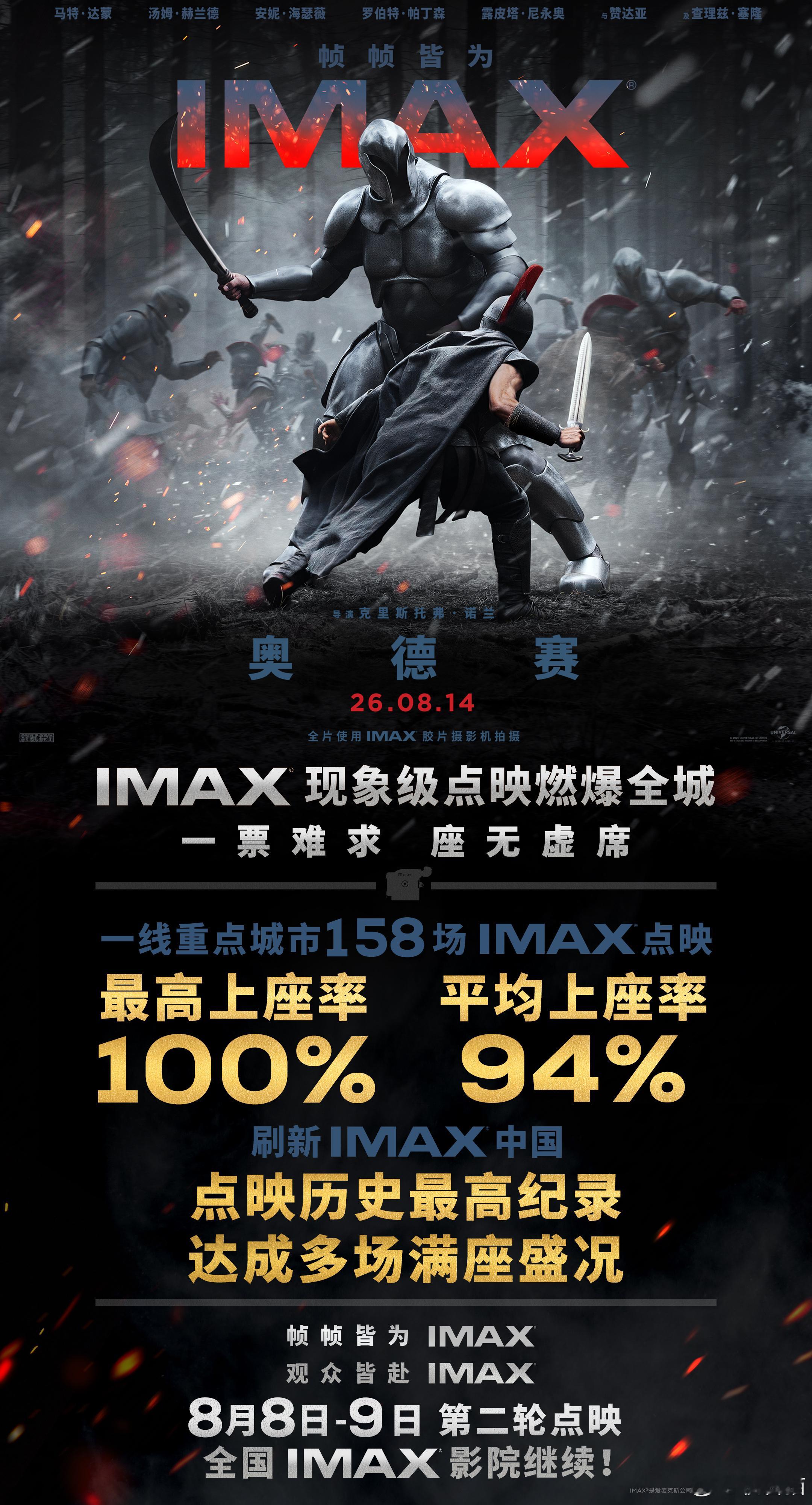 奥德赛的点映场场爆满，哪有什么行业寒冬啊？