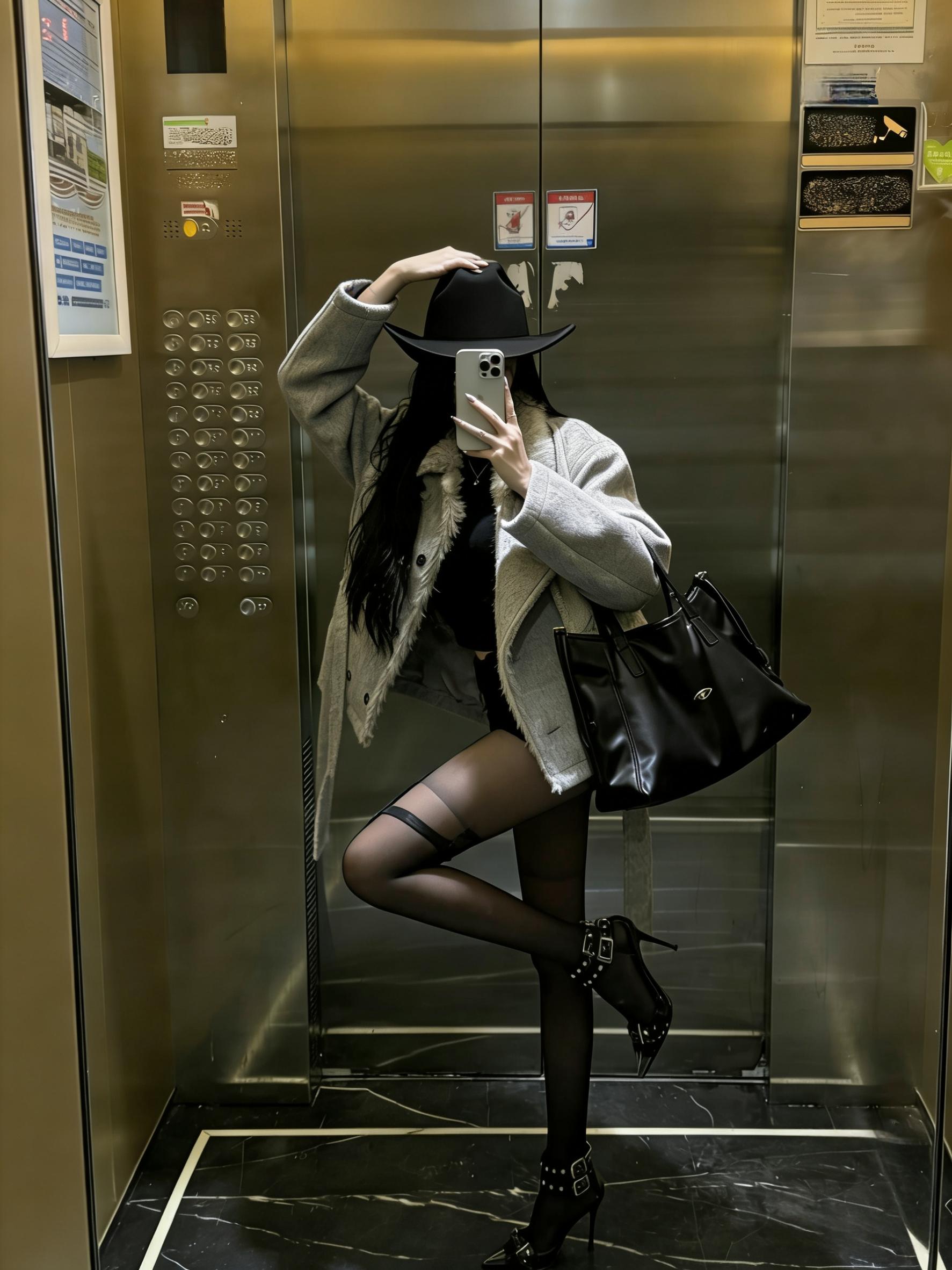 无论配哪双丝袜都好好看。