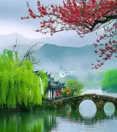 晒图笔记大赛春色美<七绝>