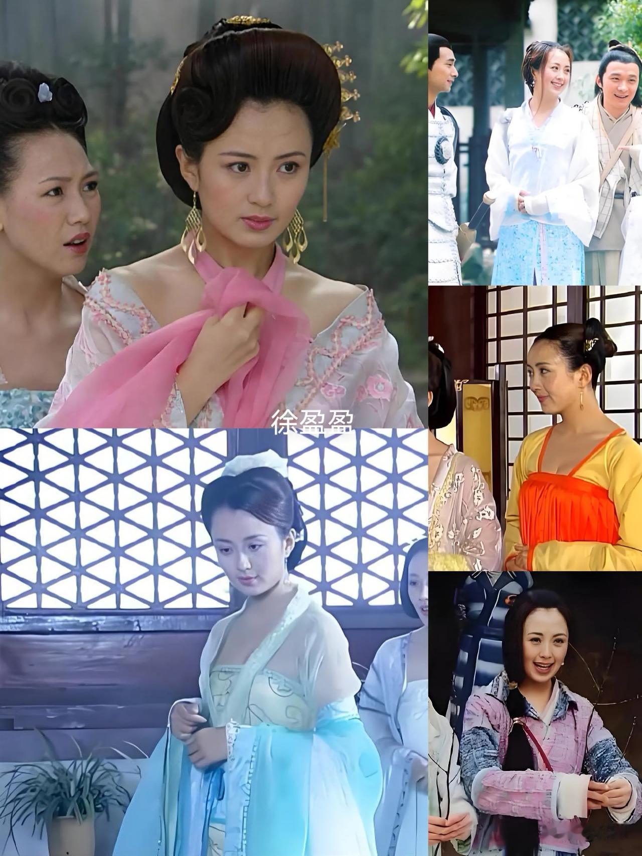 都是“纯坏专业户”，杨童舒的徐盈盈，毛林林的郑儿，杨雪的江玉燕，三位的服装造型，