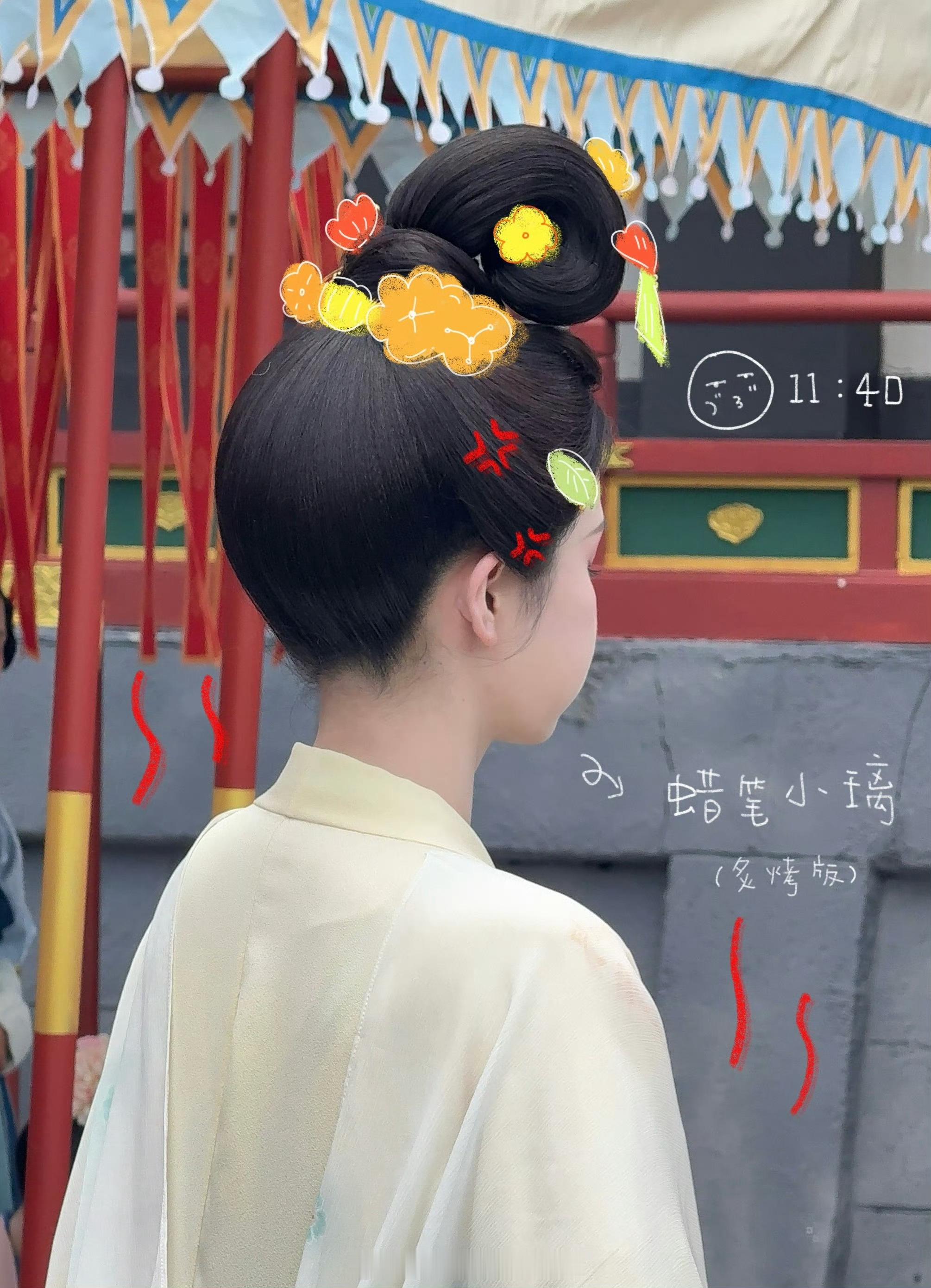 白鹿叶璃小萌包 让人想捏捏 ​​​