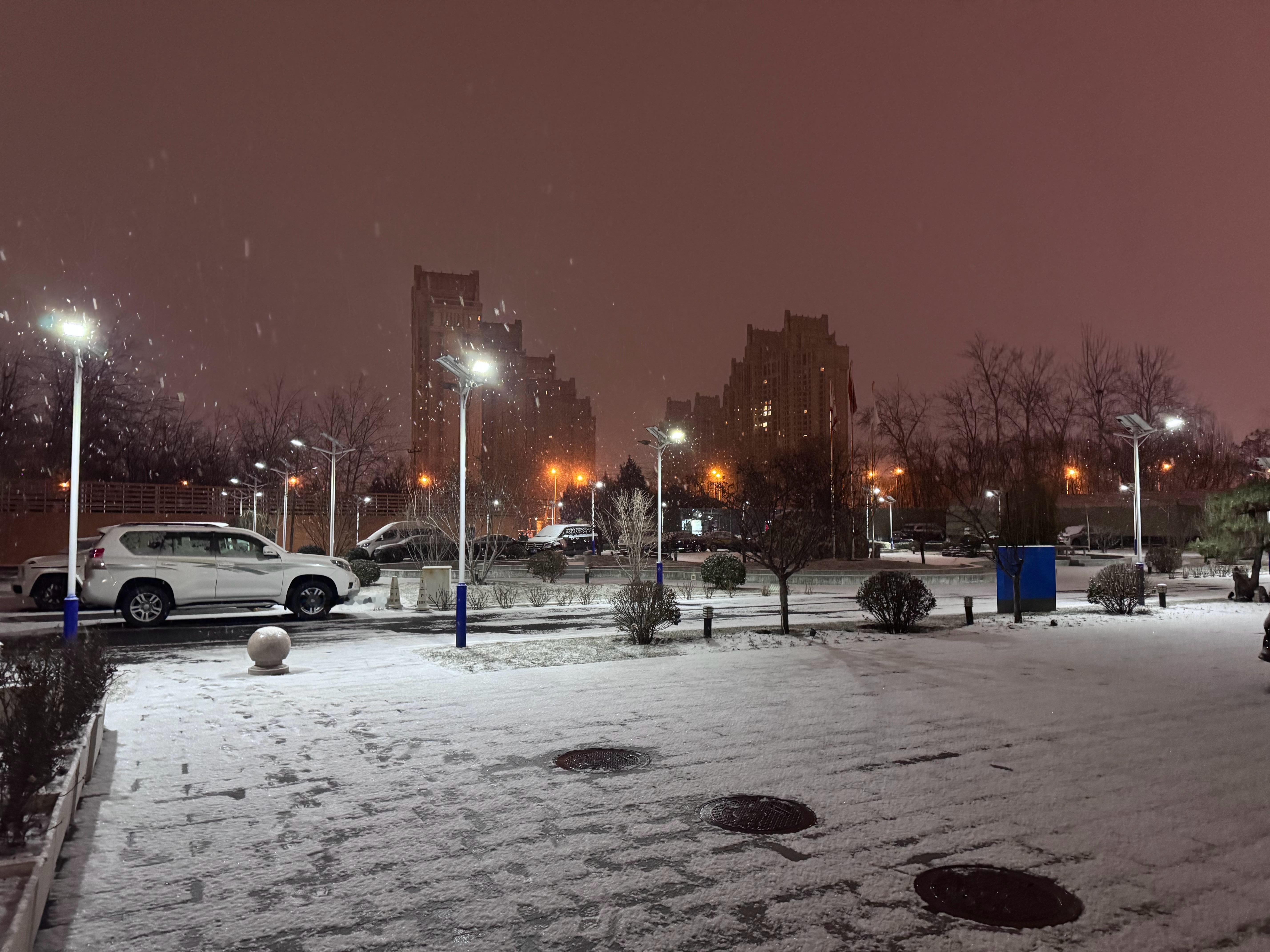 2026年的第一场雪在车里看老剧真是舒舒服服赵露思真是太太太好看了又爱了北京四区