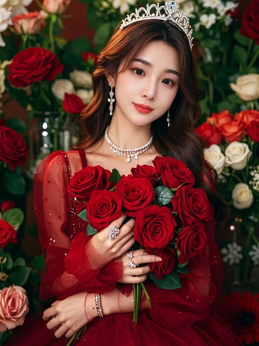 花中女神  3月8号的女神节， 有人在等一个惊喜，有人在等一个放假，有...