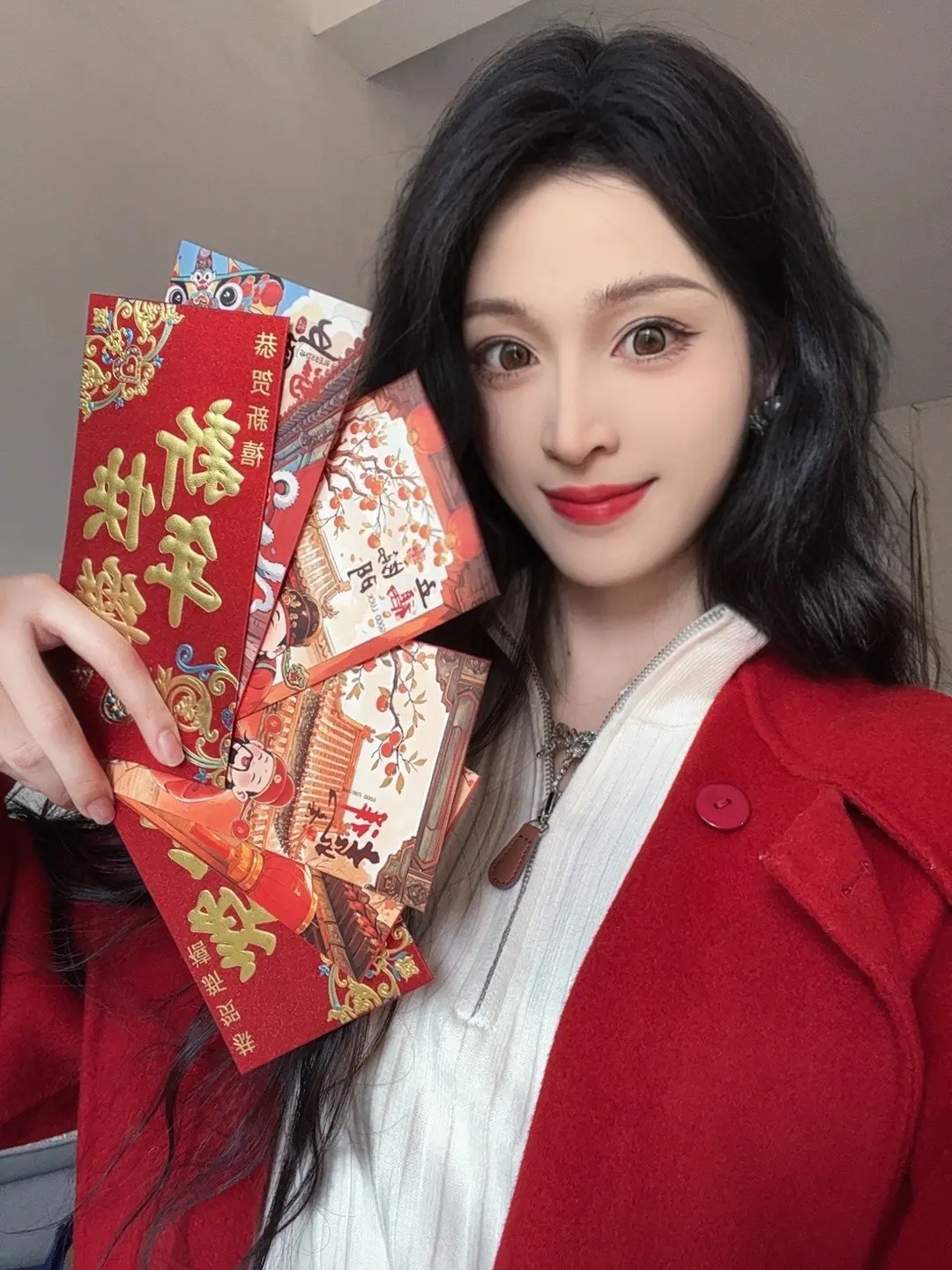 希望新的一年。不劳而获 无功受禄 坐享其成 一步登天