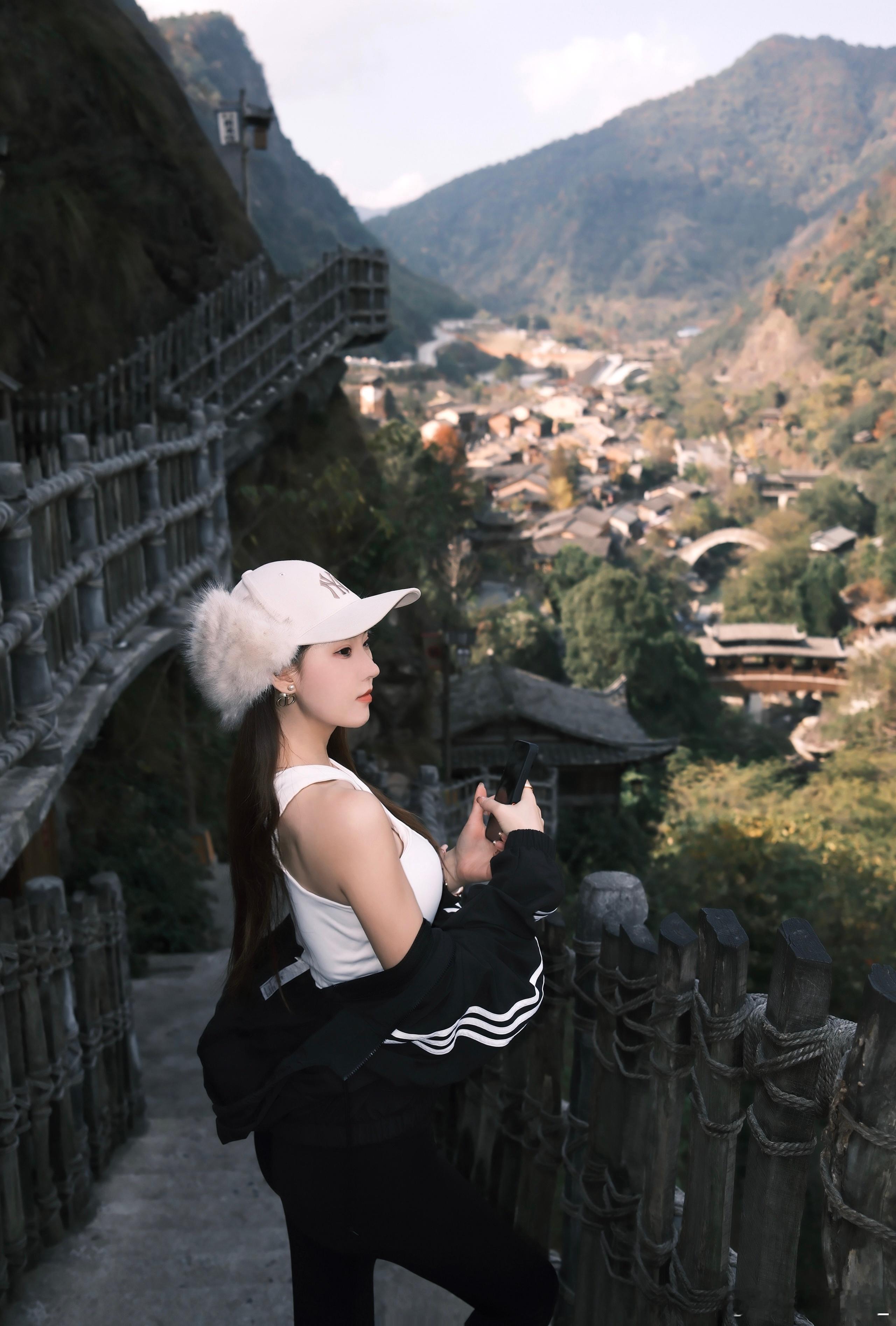 在望仙谷吸一波氧记录爬山﻿旅行运动 上饶·望仙谷景区