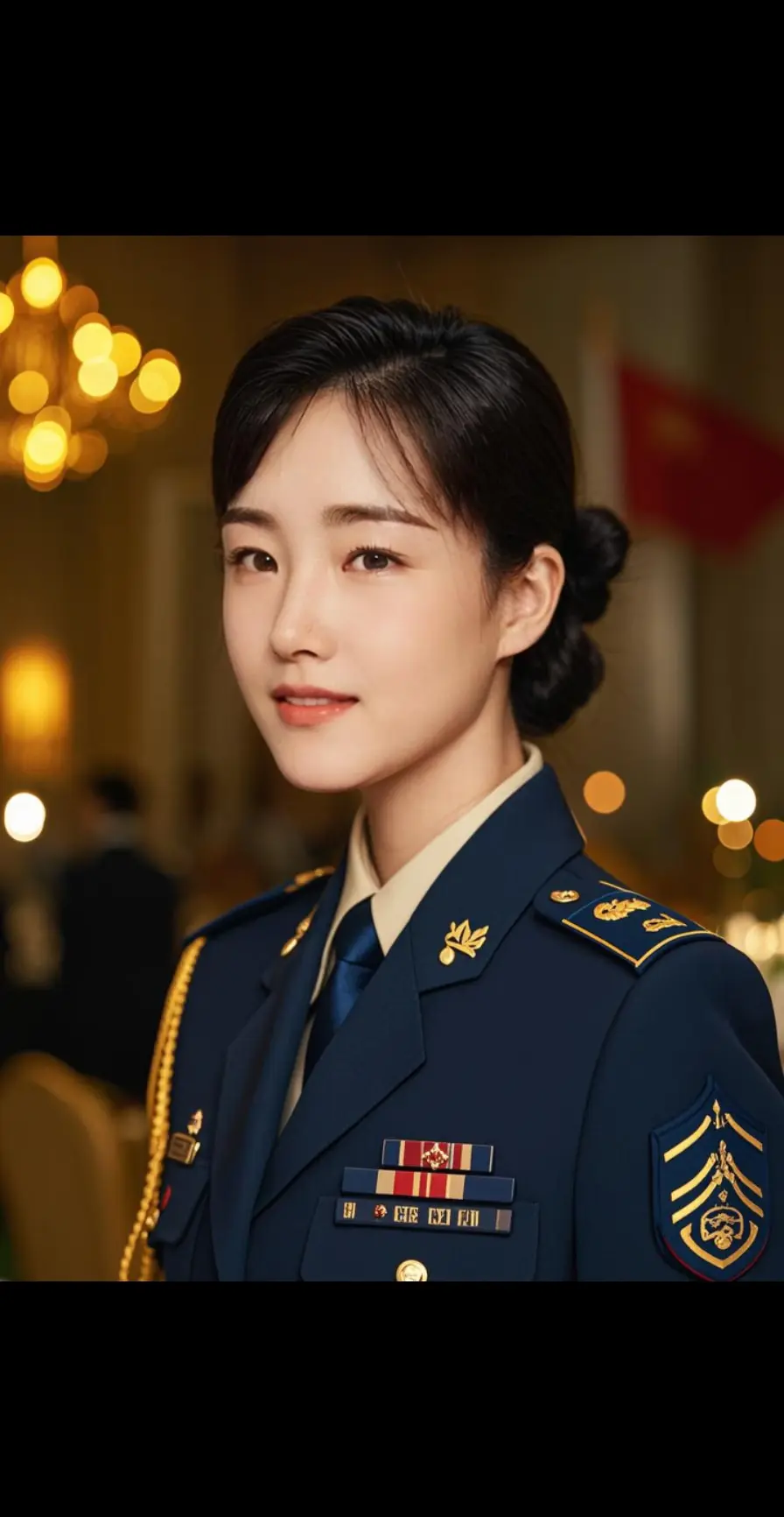 AI军人英姿