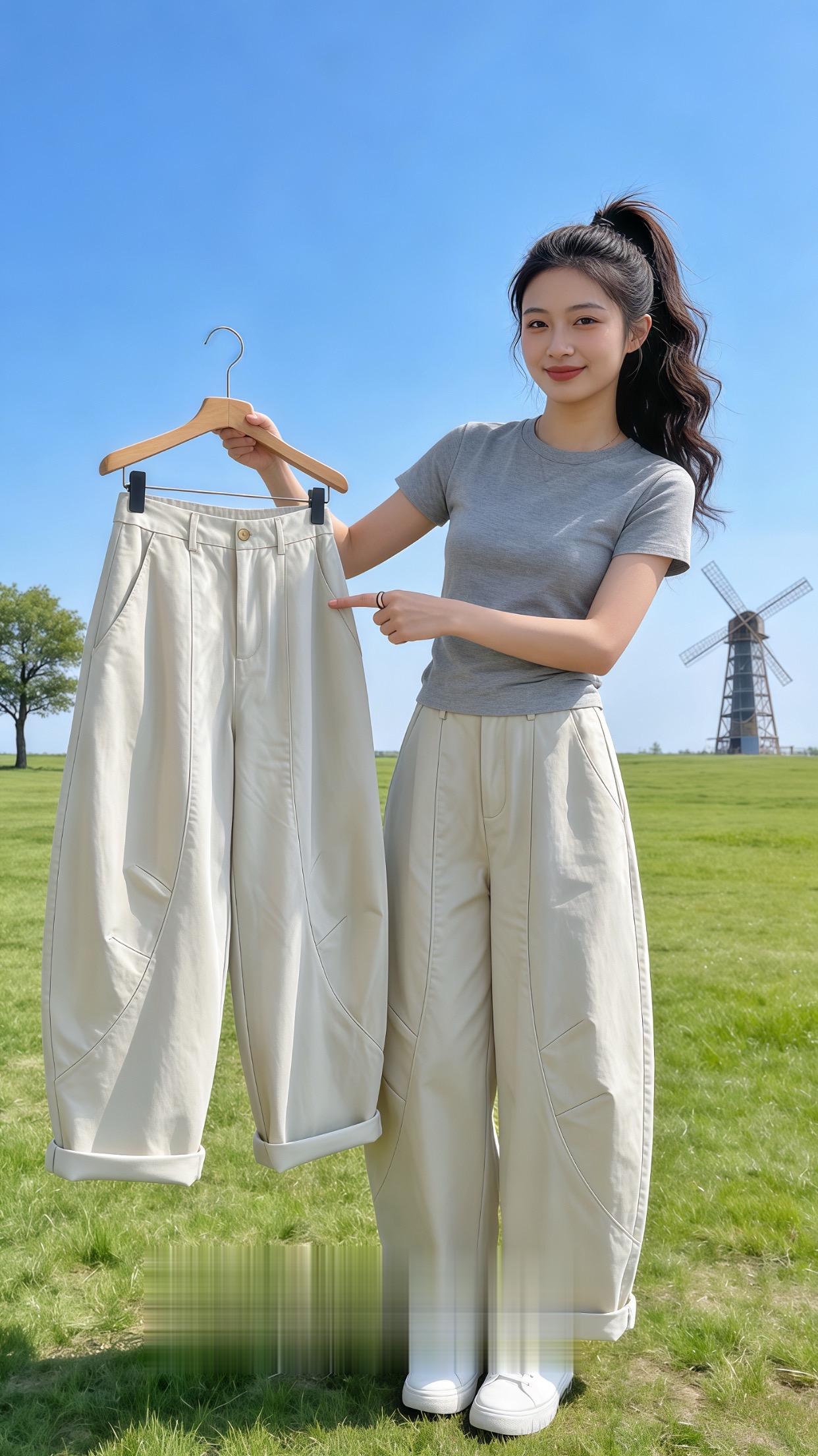 如何摆脱路人感穿搭 早春姐感穿搭 百搭裤子 梨形身材穿搭 微胖女生也要...