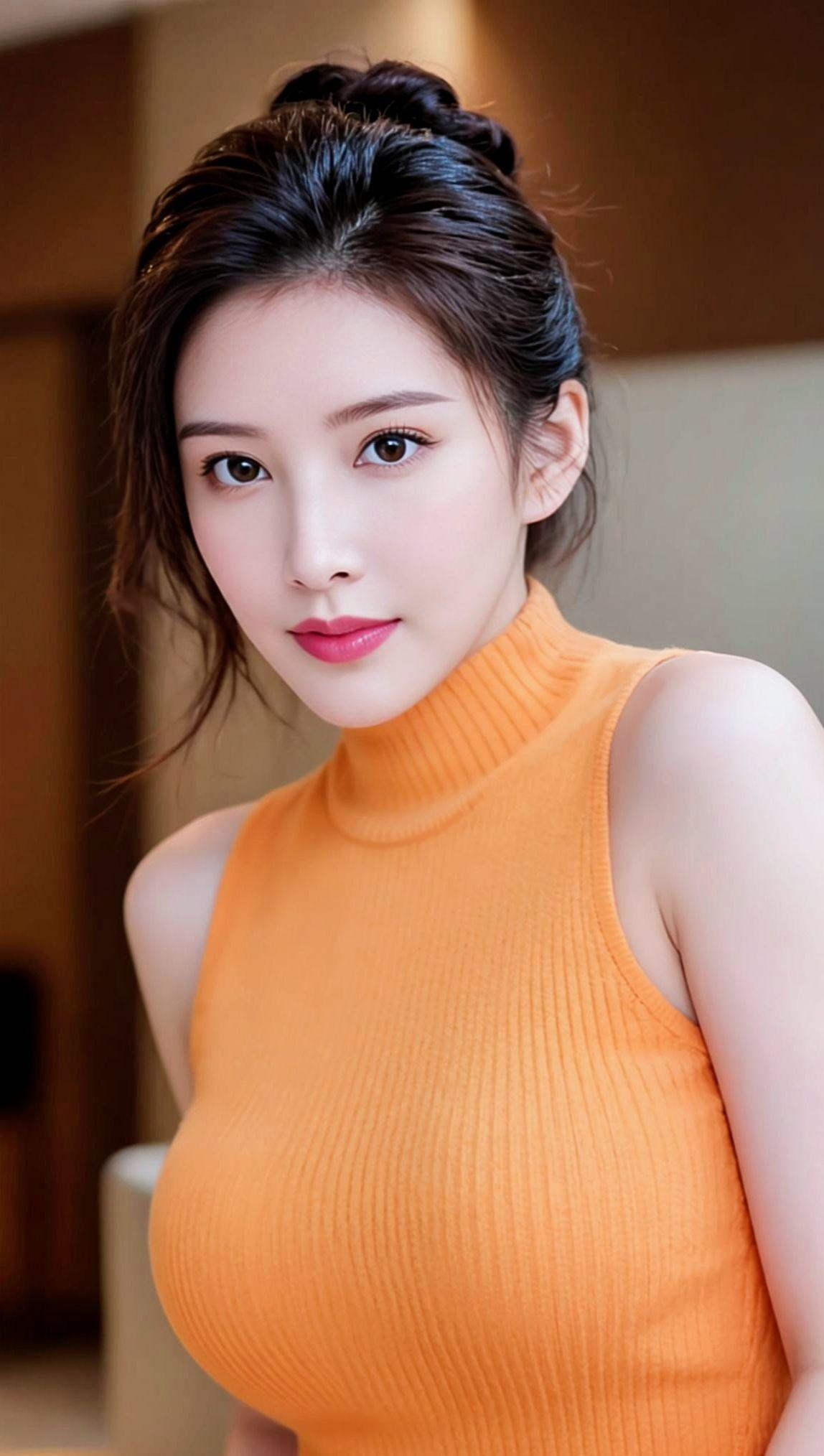 我和你近在咫尺却像远在天涯！高清魅力写真 抖音ai创作 甜美 心痛伤心