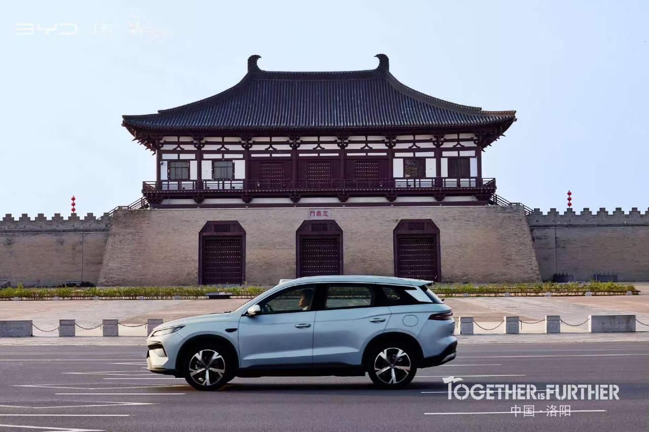 驰骋14000公里丝路，比亚迪马可波罗车队抵达千年古都洛阳
 
横跨欧亚、全程1