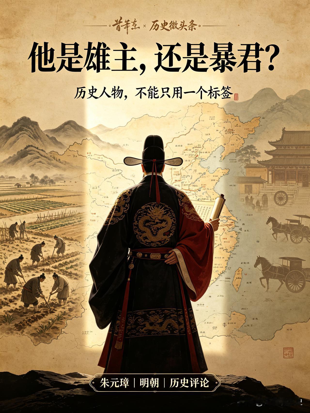 朱元璋的狠，很多人只看懂了一半
因为朱元璋杀的，其实不是普通功臣。

先说个事。