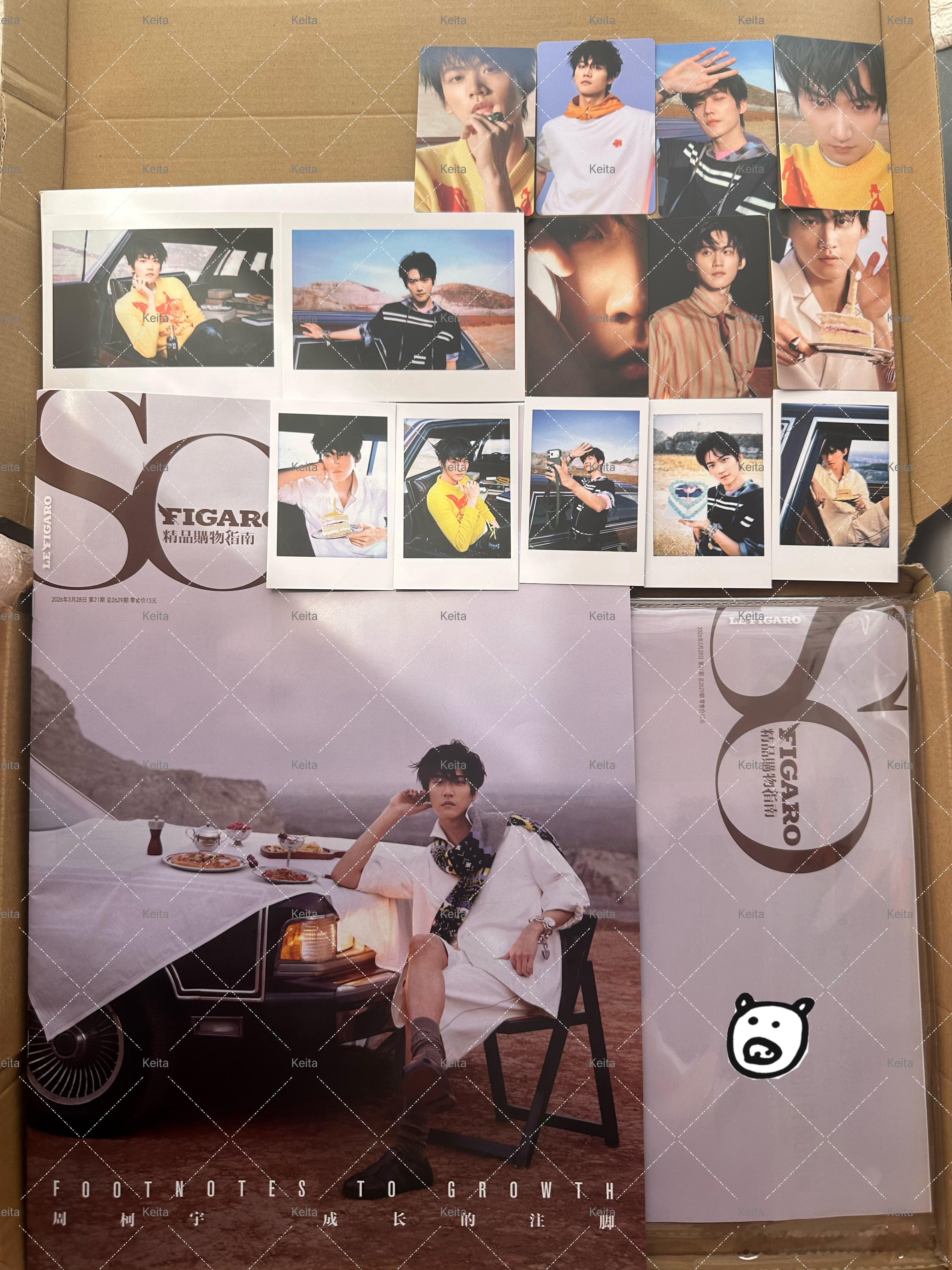 SoFigaro周柯宇封面/SoFigaro周柯宇0517生日刊封面星途坦荡、未