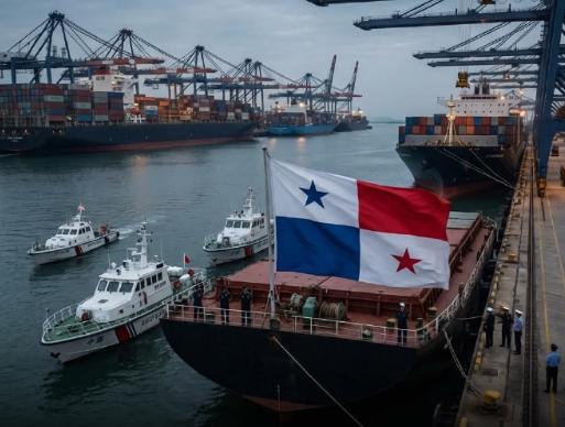 货轮纷纷撤掉巴拿马国旗，这下轮到美国不爽了，没想到中方出手这么狠！
 
麻烦看官
