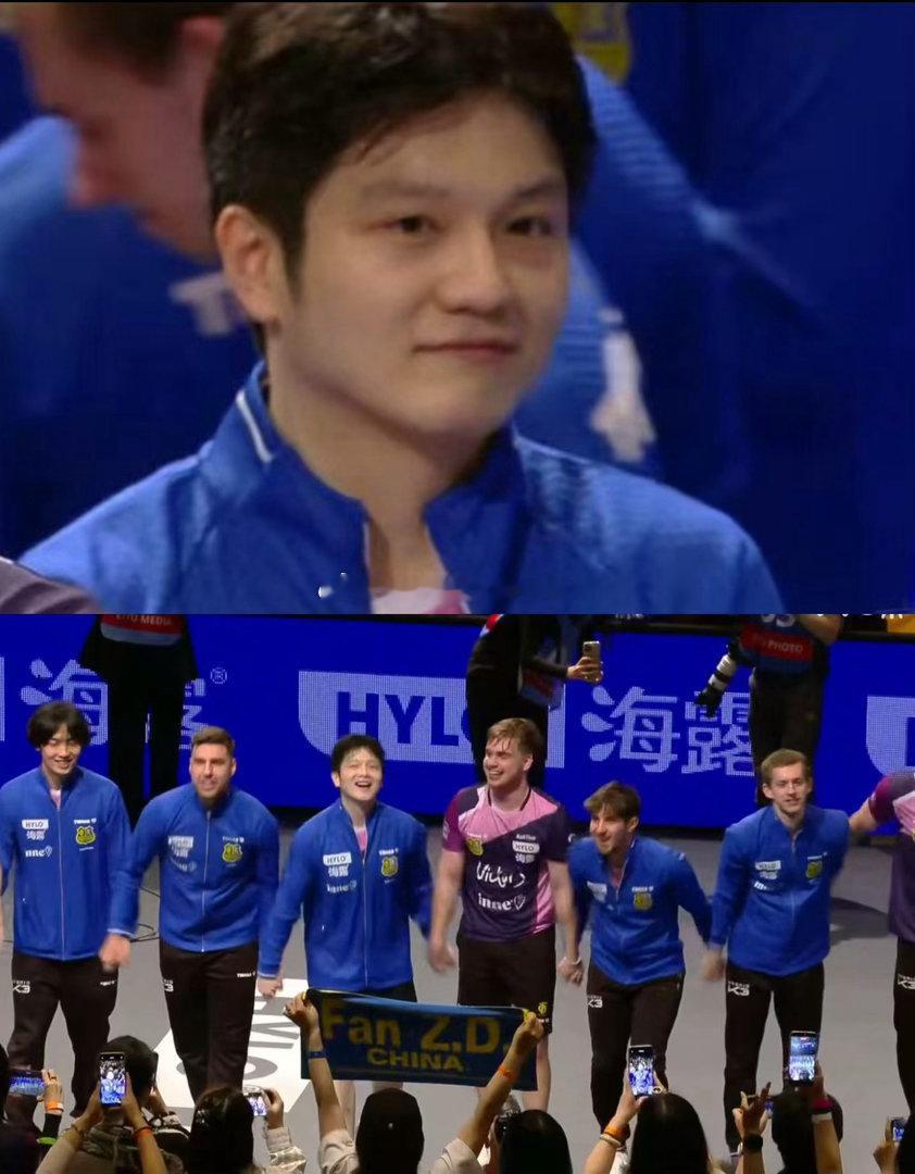 樊振东0比3大勒布伦  樊振东失2分，但是樊振东欧冠冠军 ！！恭喜🎉🎉冠军?