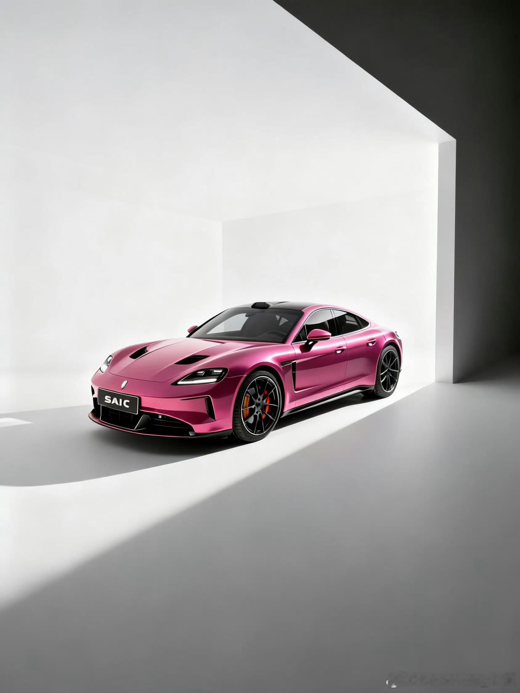 某车渲染图，看起来更像保时捷，又是回旋镖