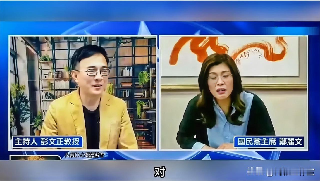 郑丽文回应，你到底是谁的同路人？

郑丽文说: “我在去年选党主席的时候，有人说