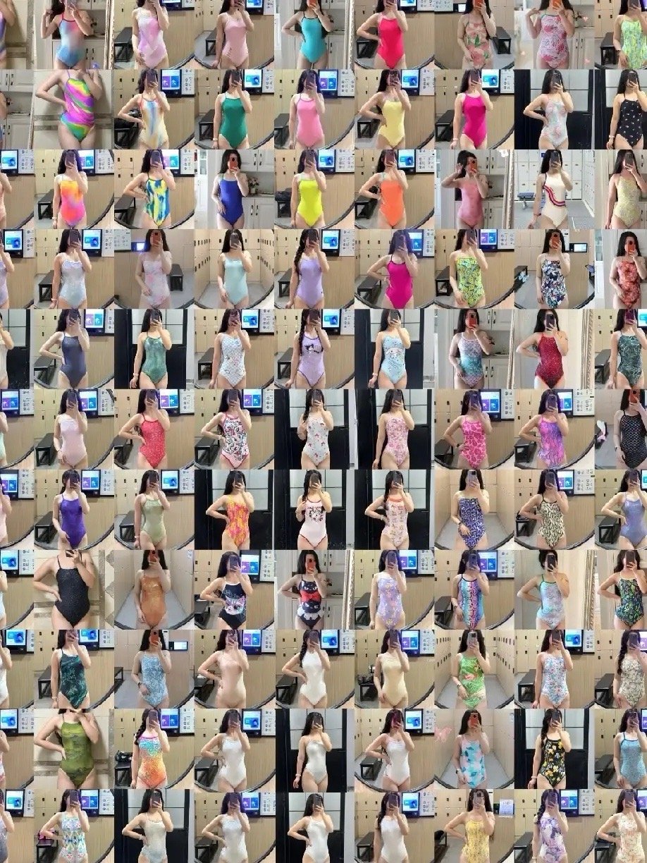 我都不敢想象，一个爱游泳的女生竟然也喜欢拍照，而且相册里全是打卡的照片，更让我不