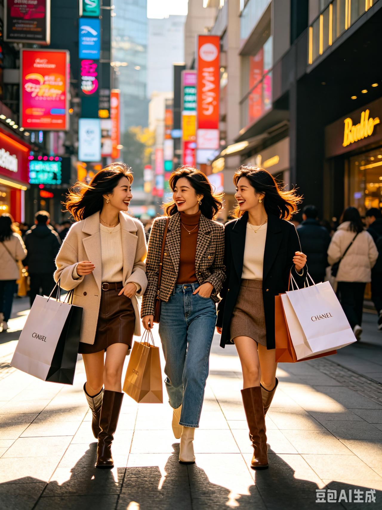闺蜜购物日，一起快乐买买买！🛍️👭
