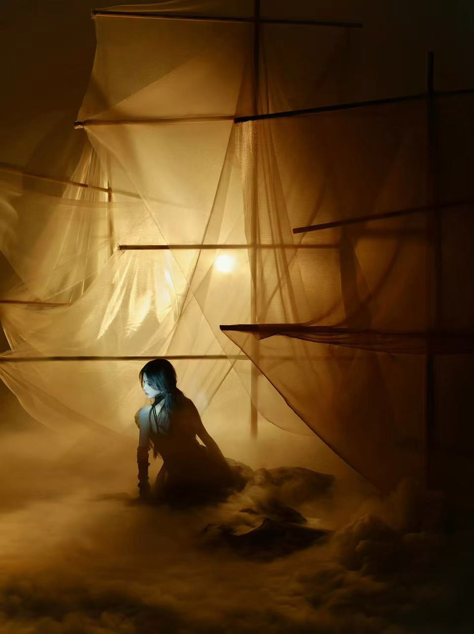 鞠婧祎风起纱扬狐步轻晃鞠婧祎黑纱神女大片鞠婧祎黑纱神女大片，哇塞，