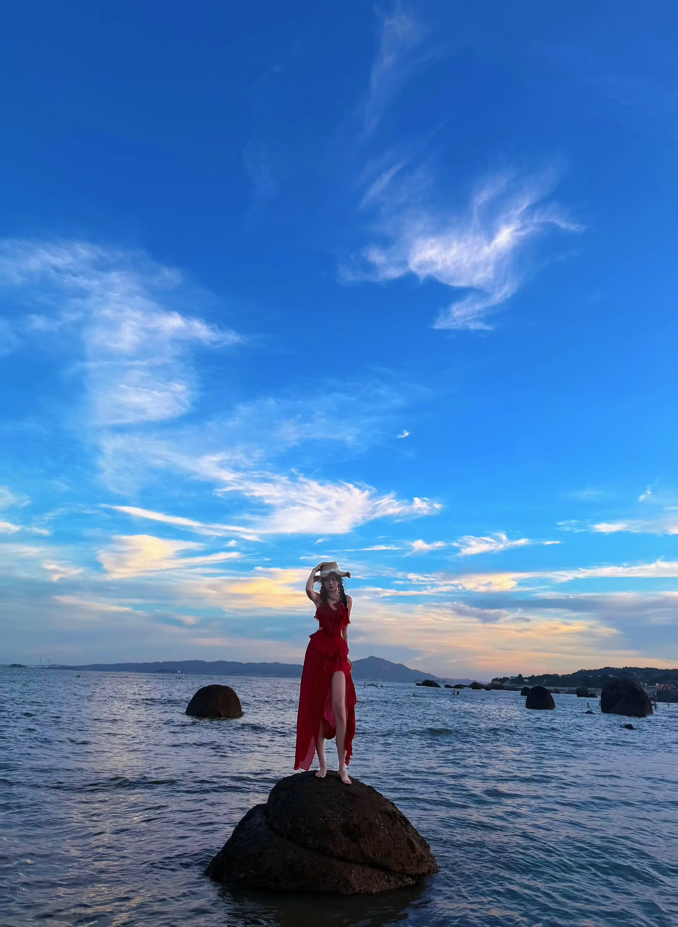 风和海都是自由的 吹吹海风