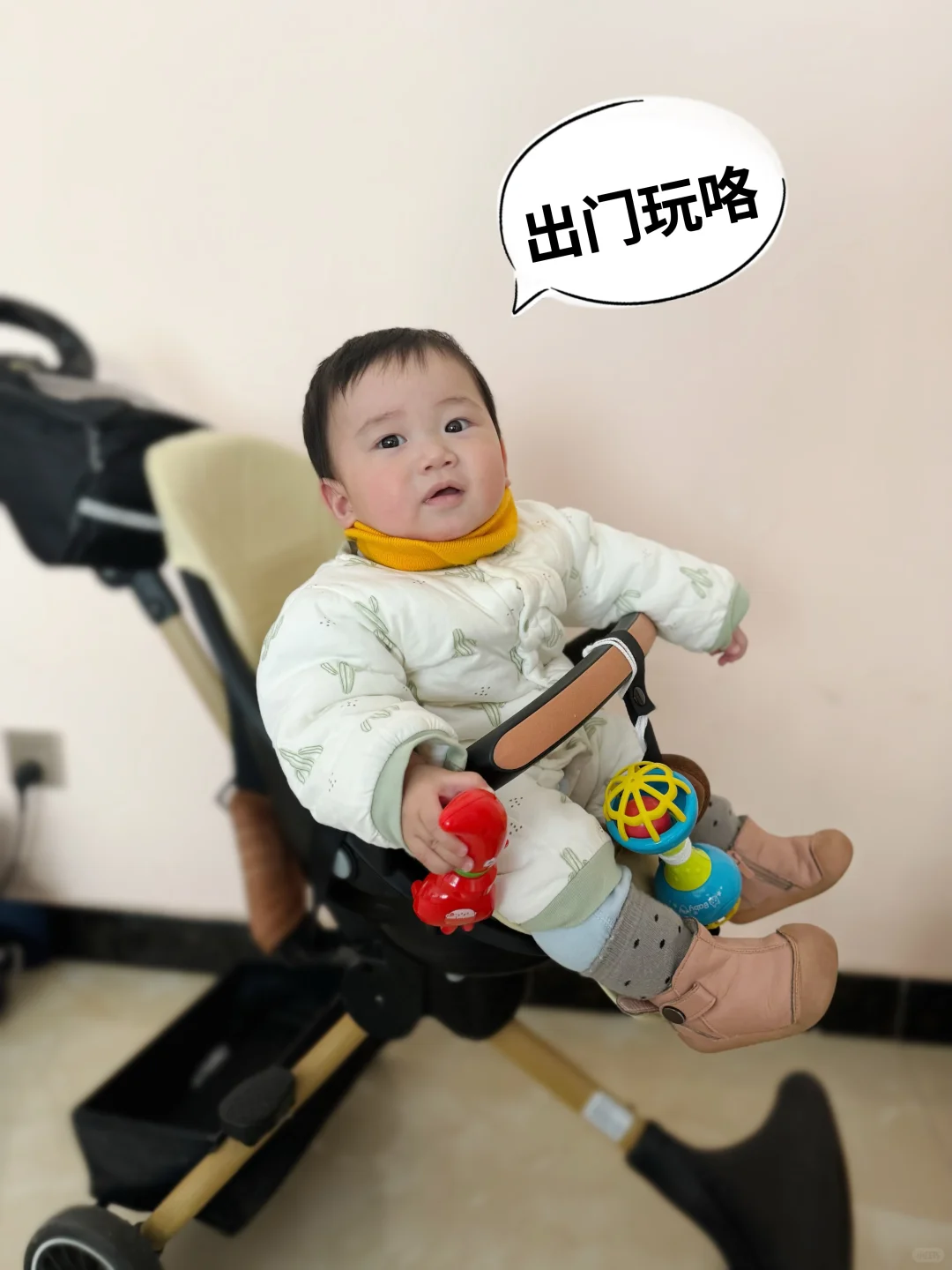 带宝宝出门溜溜