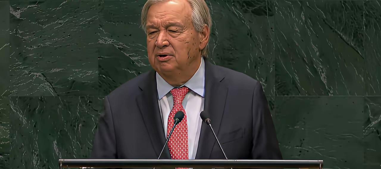 ​卸甲归田。对联合国秘书长古特雷斯来说，这是唯一的出路。即将卸任之后，他在位置上