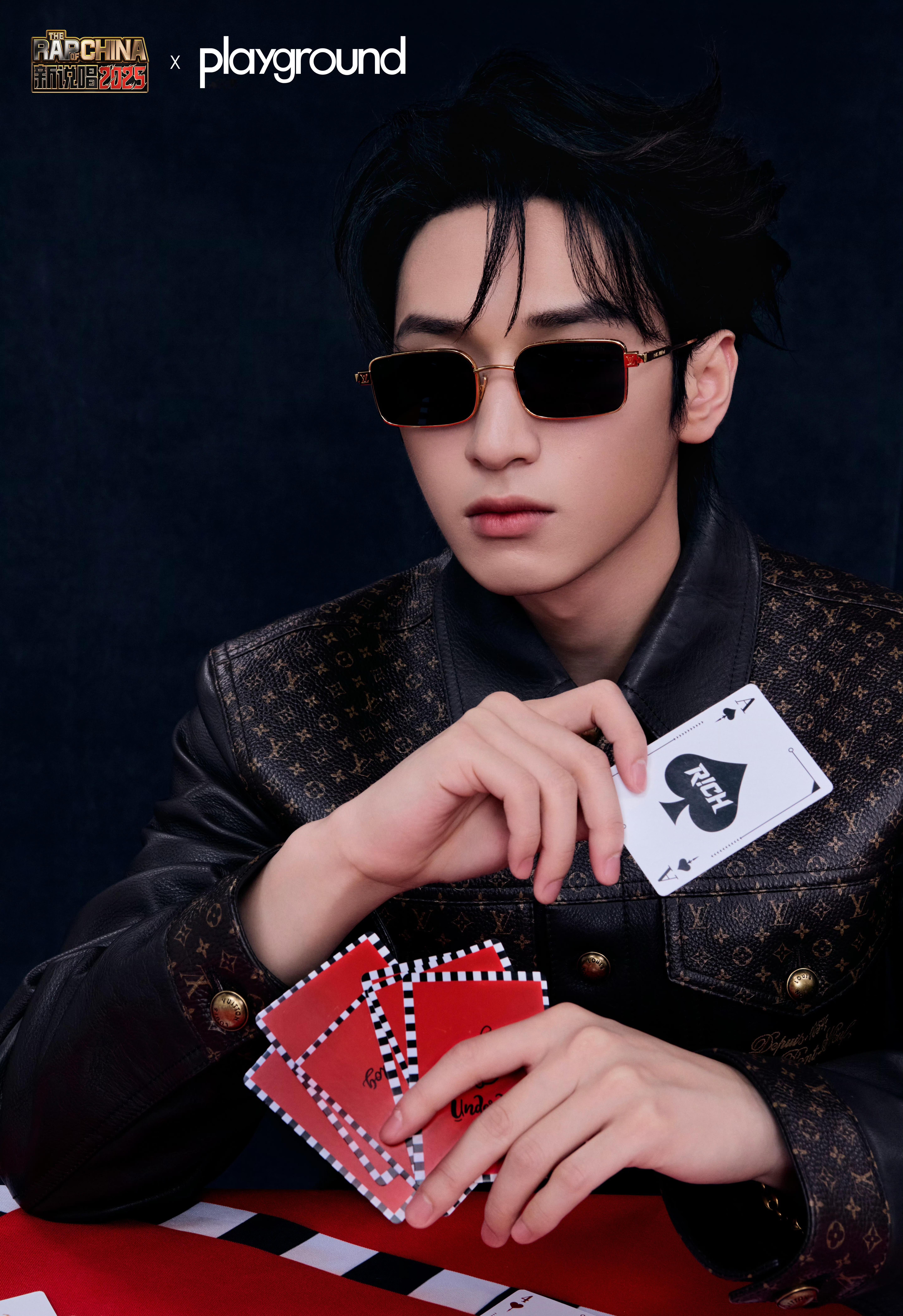 严浩翔✖️新说唱2025 新造型in Louis Vuitton 2025春夏男