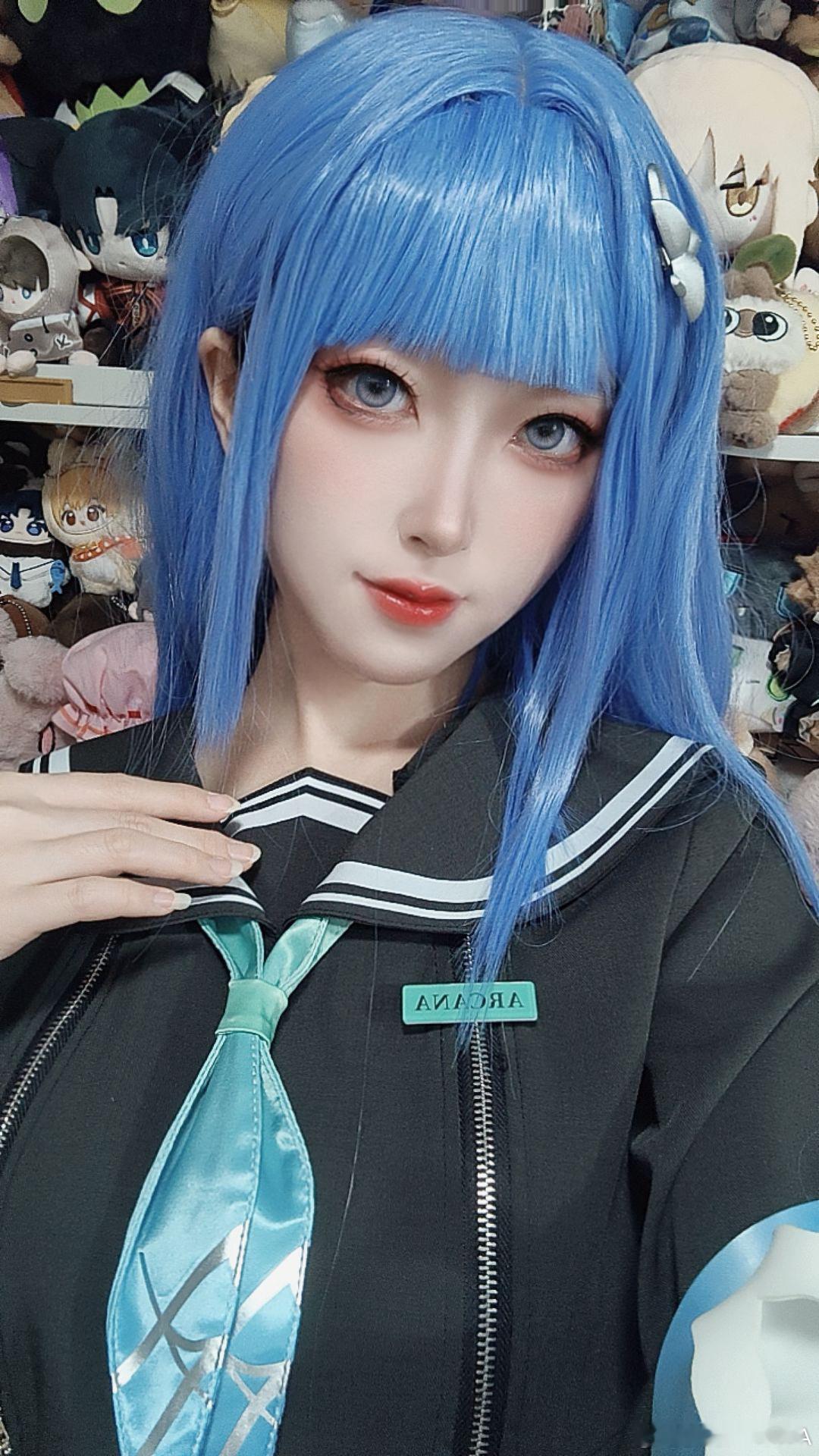 cosplay[超话] 中秋节快乐呀阿尔卡娜：命运伴侣服装点亮你的次元图鉴动漫嘉