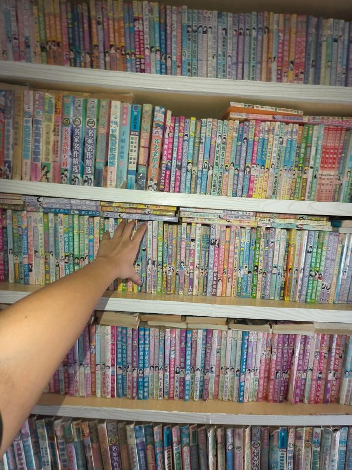 怀疑妈妈以前是干小说租赁的 
