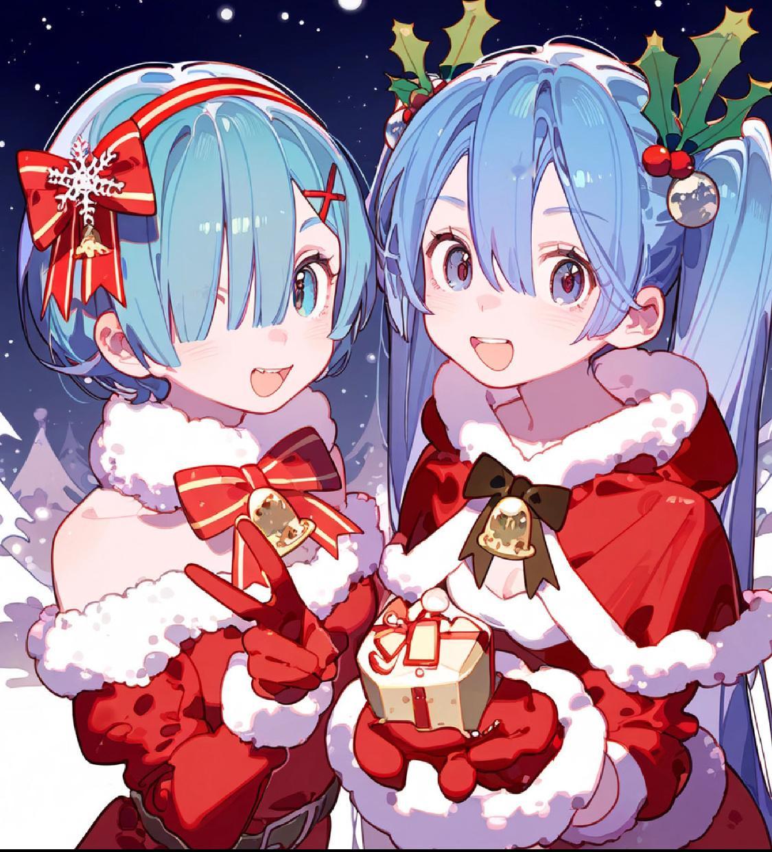 初音联动从零开始的异世界，好可爱呀！[心]#漫视界企划##动漫##初音未来# ​