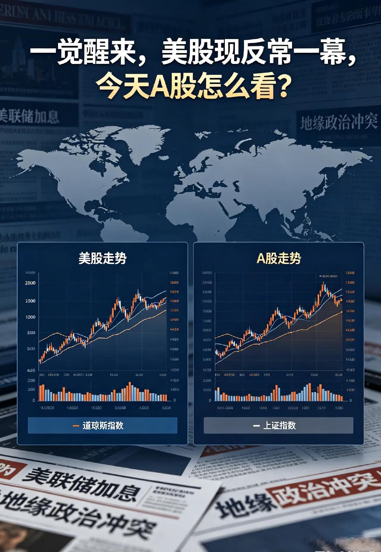 一觉醒来，美股走出反常行情。此前美伊发生冲突，双方谈判再起变数，但美股并未受明显