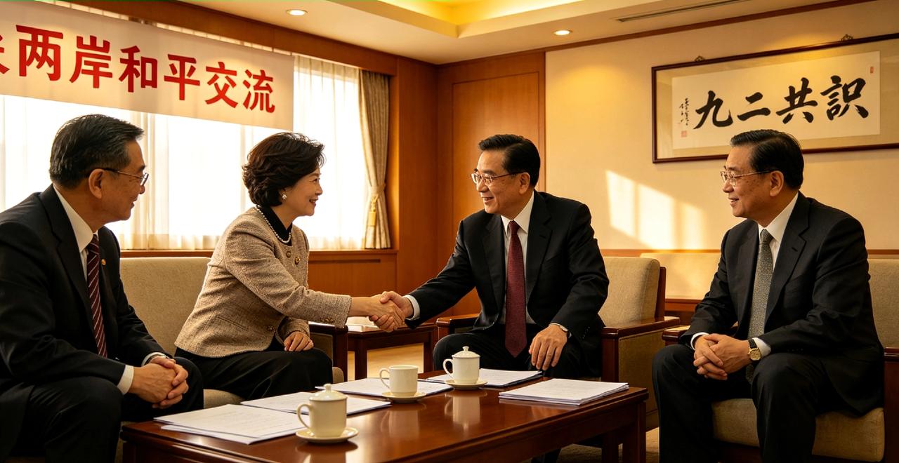 推动两岸农产品、工商业往来，助力恢复两岸经贸交流，纾解岛内农工产业困境，拓宽两岸