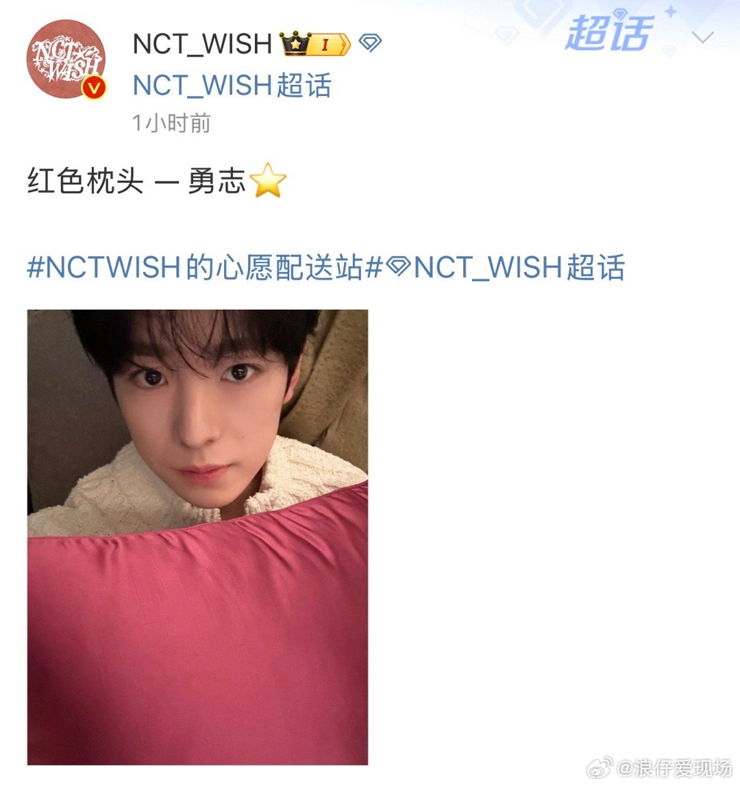 NCTWISH的心愿配送站  知道各位西珍妮们也正在想念！于是今日WISH就突降