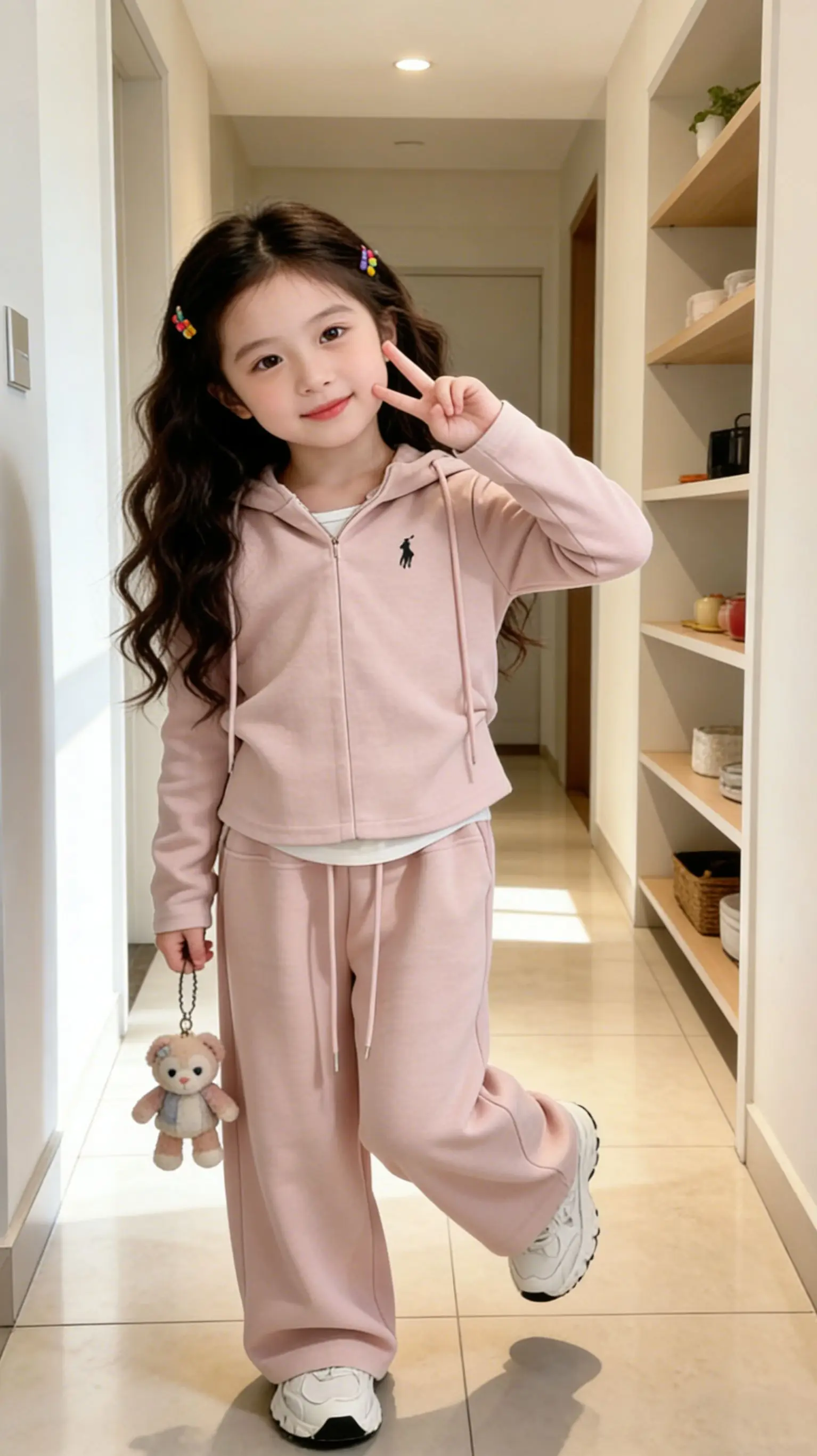 养女儿的快乐，买不完的衣服。