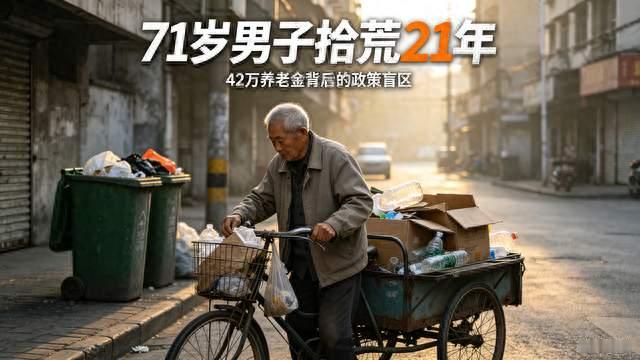 71岁男子拾荒21年，意外领到42万养老金！很多人不懂养老政策