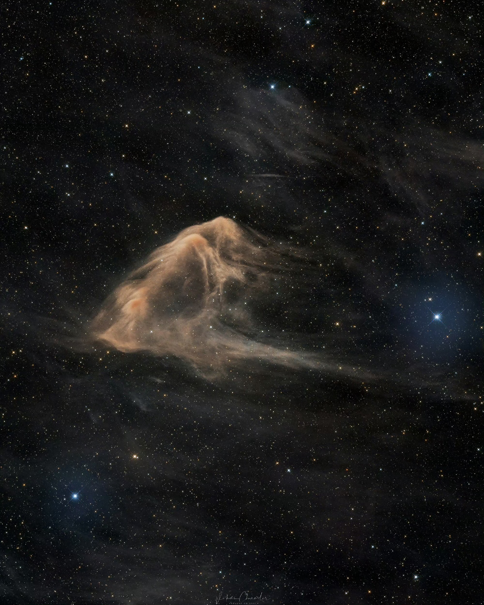 #每天一天文图# 黄貂鱼星云 ​​​