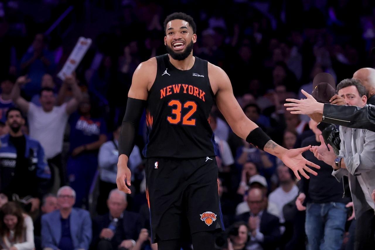 5月7日讯 NBA季后赛东部半决赛G2，尼克斯108-102力克76人，大比分2