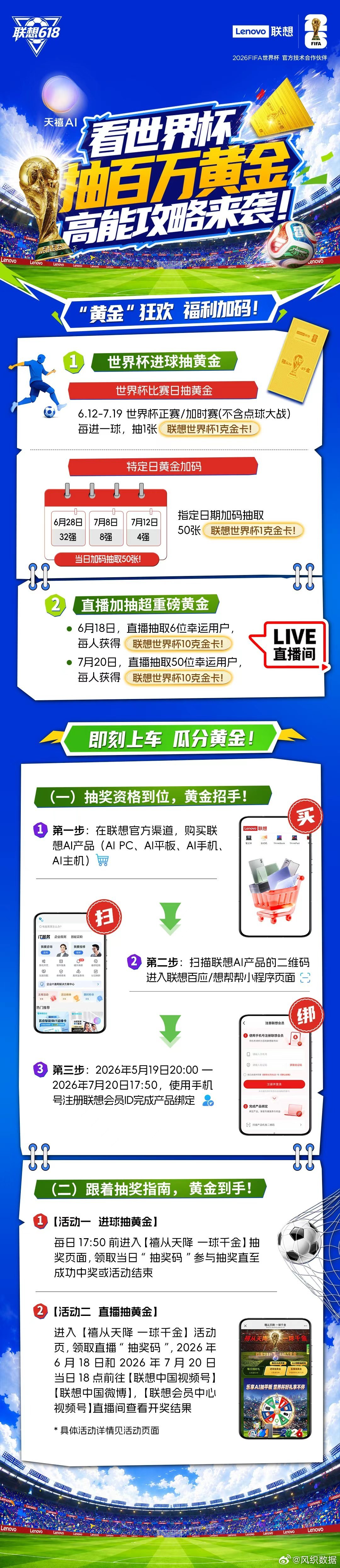禧从天降，一球千金，联想 618 冲！联想618禧从天降一球千金 网页链接