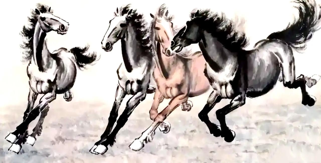 老骥伏枥！老马识途！马到成功！
伯乐驾临：必当马鞍雕玉刻金，财富神奇赋予国门家门