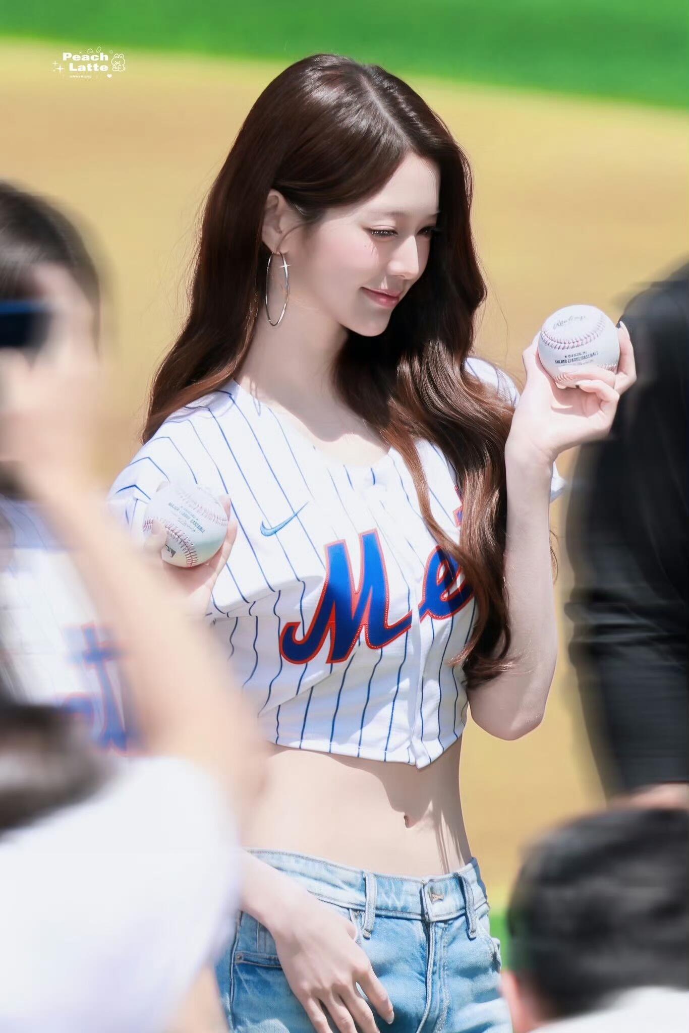 张元英MLB开球路透 